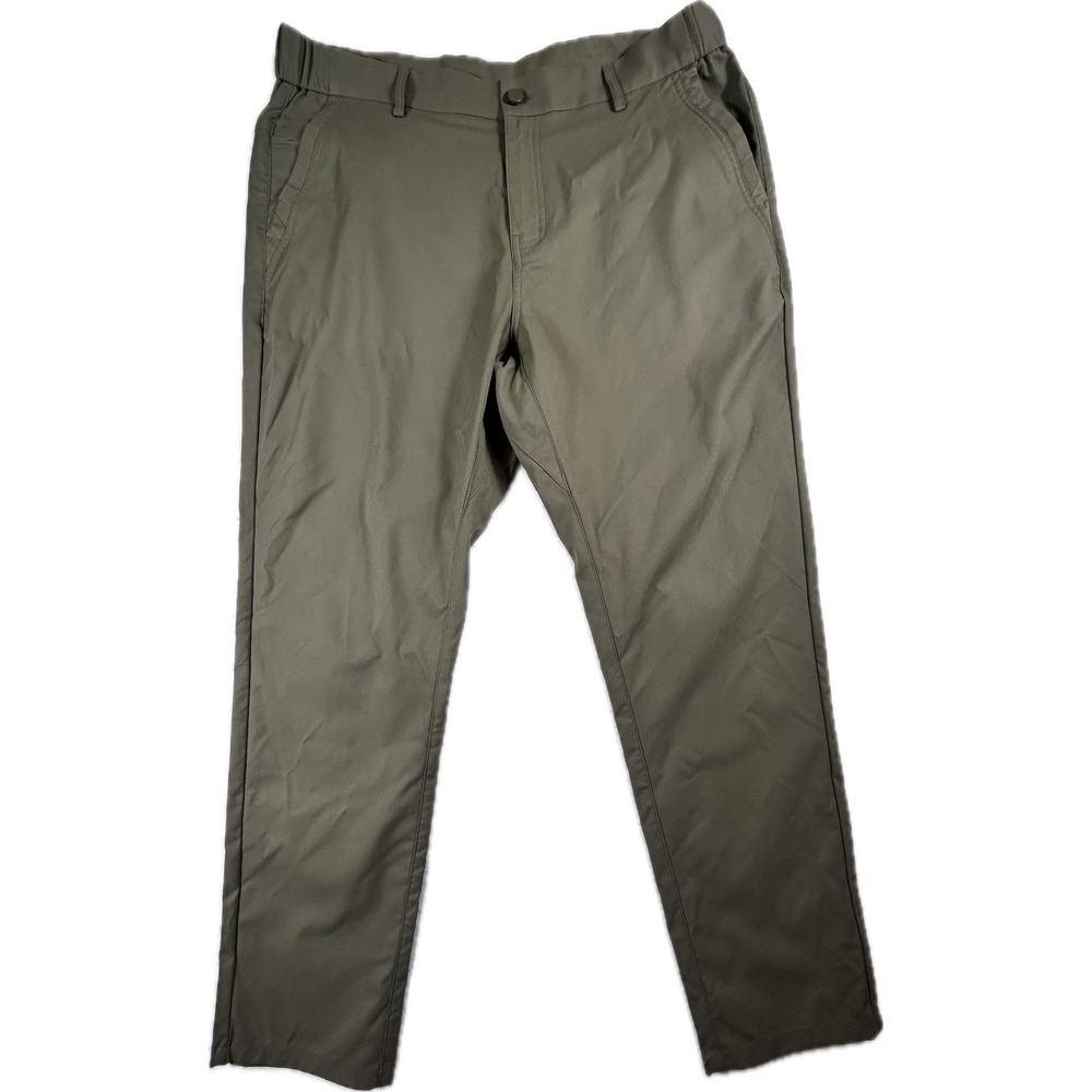 Jack Archer Jetsetter Tech Pants Mens 35x30 Olive Green Performance Travel